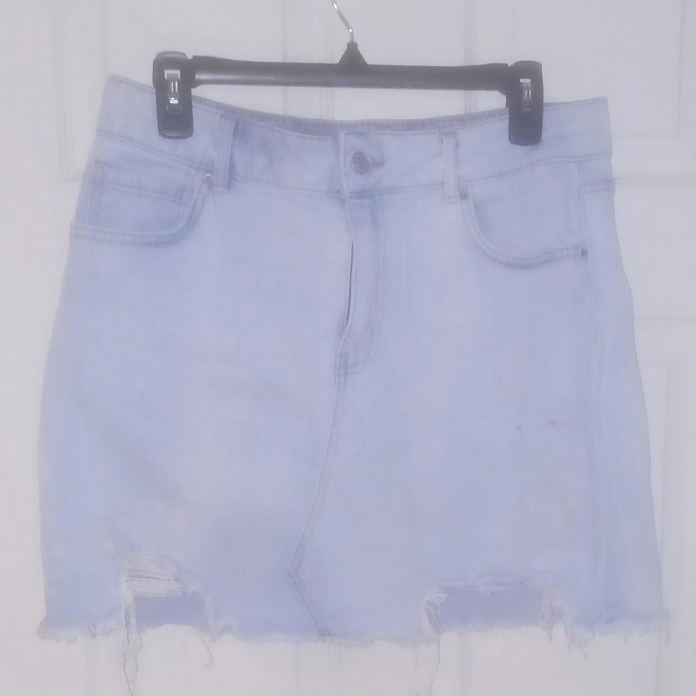 Wild Fable Light Blue Denim Skirt